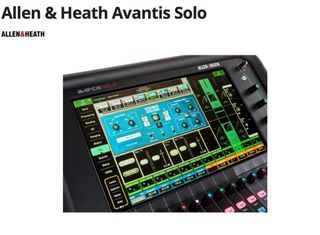 Allen Heath Avantis Solo. sin estrenar.