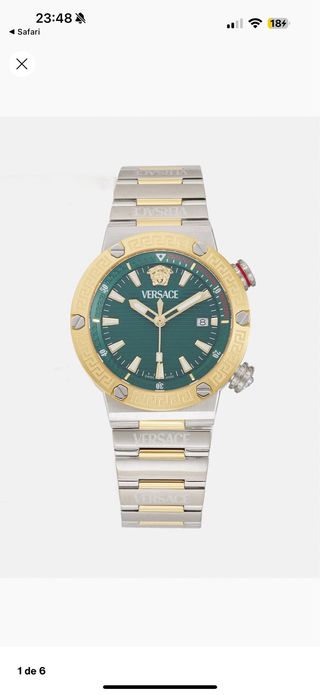 Reloj Versace VE8G00524 Oro y Verde