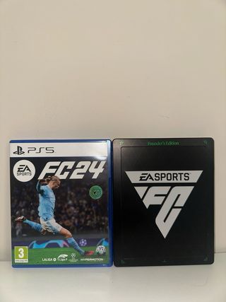 FC 24 PS5 + Steelbook Edición Fundador
