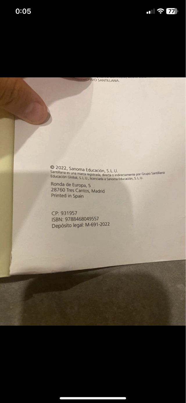 Libro Matematicas 3 eso