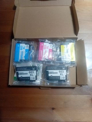 Pack 10 Tintas Epson 603 XL