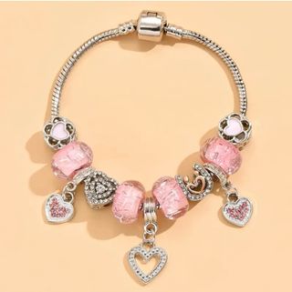 Pulsera estilo Pandora con charms