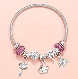 Pulsera estilo Pandora con charms