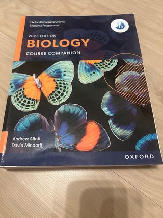 libro BIOLOGY bachillerato internacional