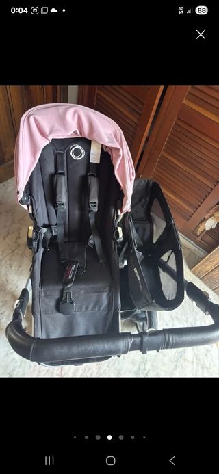 Carrito de bebé gemelar