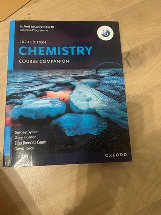 libro CHEMISTRY bachillerato internacional