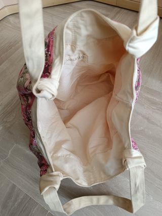 Bolsa de tela Annayake mediana