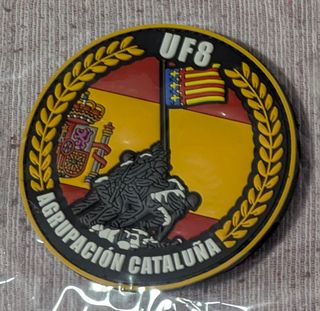Parche UF8 Agrupación Cataluña Guardia Civil