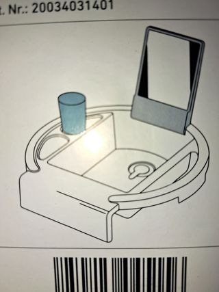 Lavabo infantil para bañera