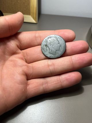 Moneda 10 céntimos Alfonso XII