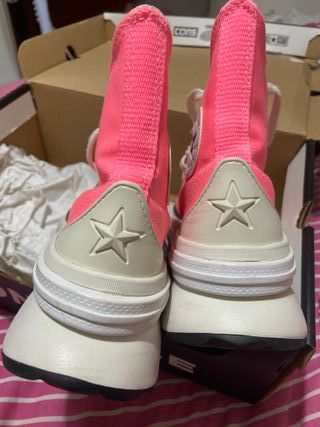 Converse Run Star Legacy CX Plataforma Beige/Rosa