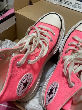 Converse Run Star Legacy CX Plataforma Beige/Rosa