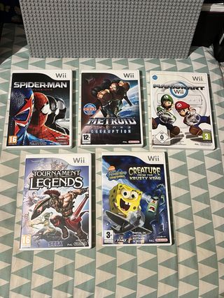 Videojuegos Wii Pal España 