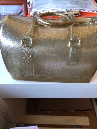 Bolso Furla Candy Bag Rosa Seminuevo