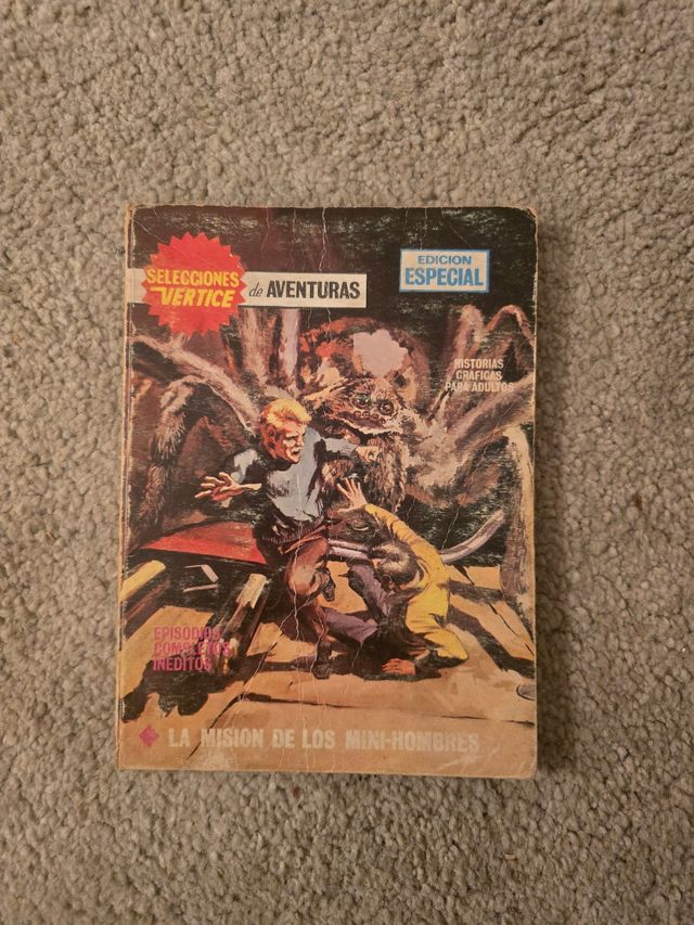 Cómic La misión de los Mini-Hombres