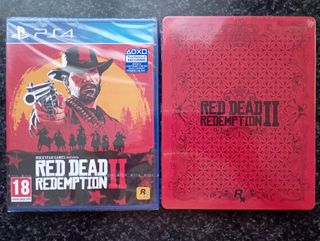 Juego PS4 Red Read Redemption II + Caja Metálica