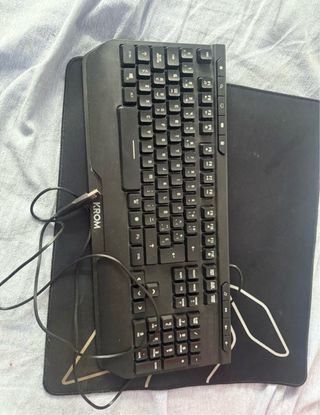 Teclado Krom Negro Ordenador