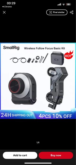 SmallRig Follow Focus Kit Inalámbrico