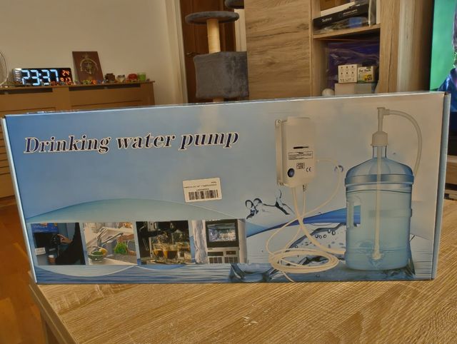 Dispensador de agua eléctrico para botellas