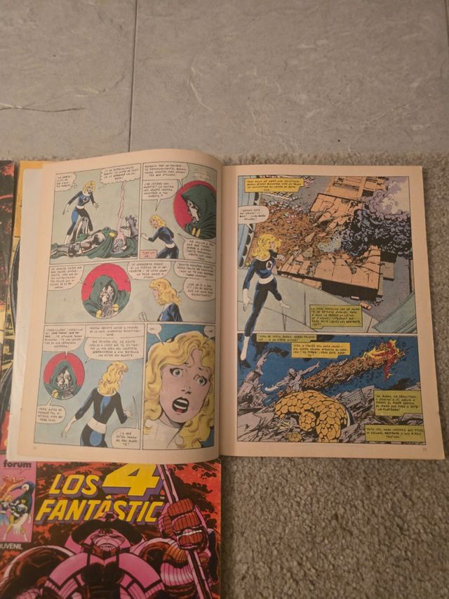 Lote cómics Los 4 Fantásticos