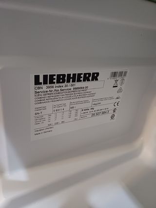 NEVERA LIEBHERR A+ COMBINADA NOFROST SEGUNDAMANO