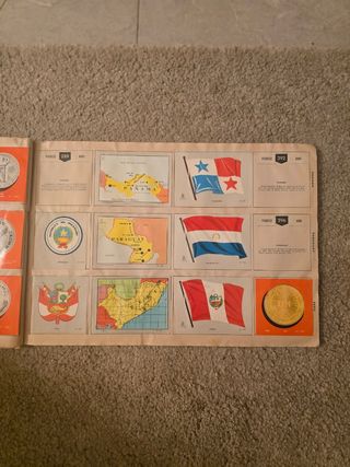 Colección Universal Álbum Banderas Escudos Mapas