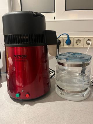 Destiladora de Agua VEVOR Roja