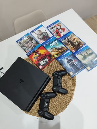 PS4 (PlayStation 4) + Lote de Juegos