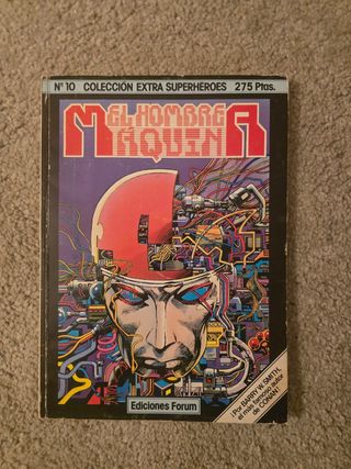 Cómic El Hombre Máquina Nº 10