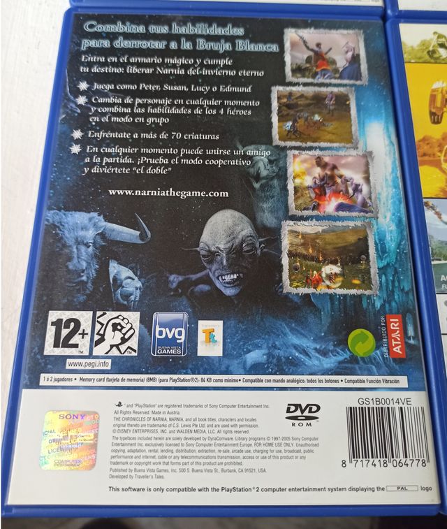 Le cronache di Narnia Playstation 2