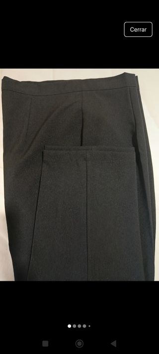 Pantalón de vestir señora negro
