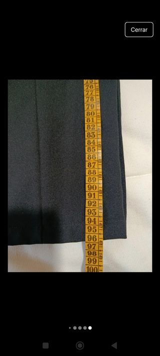 Pantalón de vestir señora negro