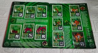 Álbum de cromos Invizimals (casi completo)