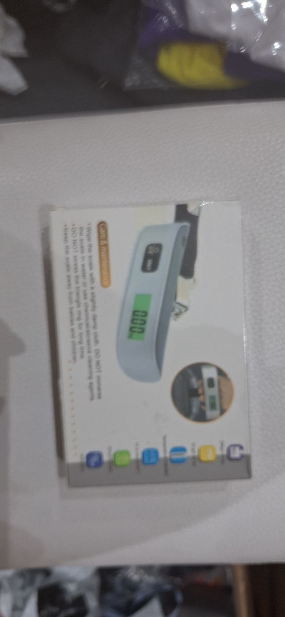 Balanza Digital para Maletas