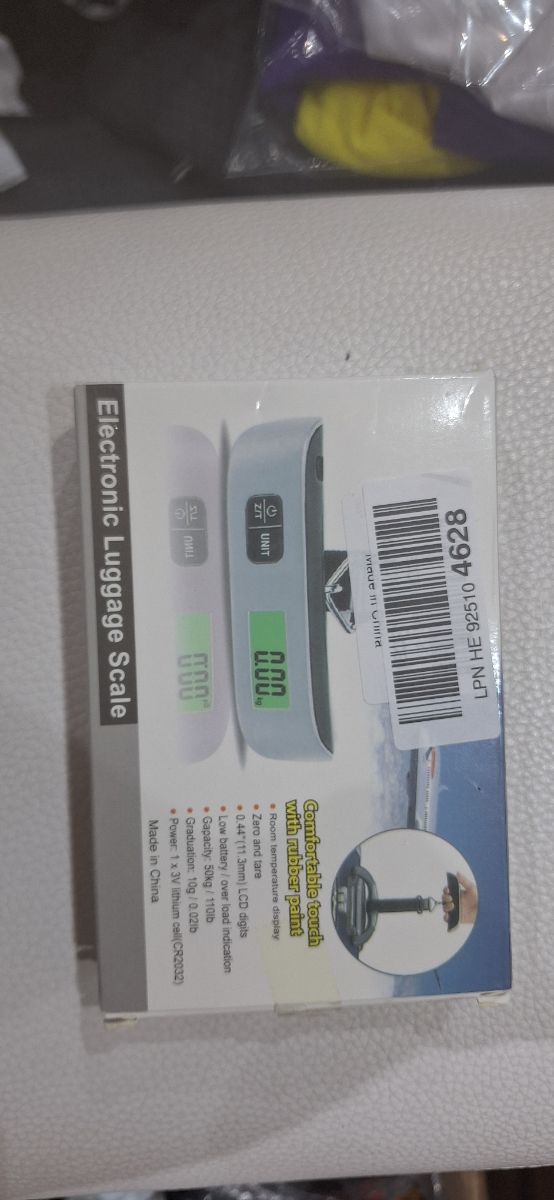 Balanza Digital para Maletas