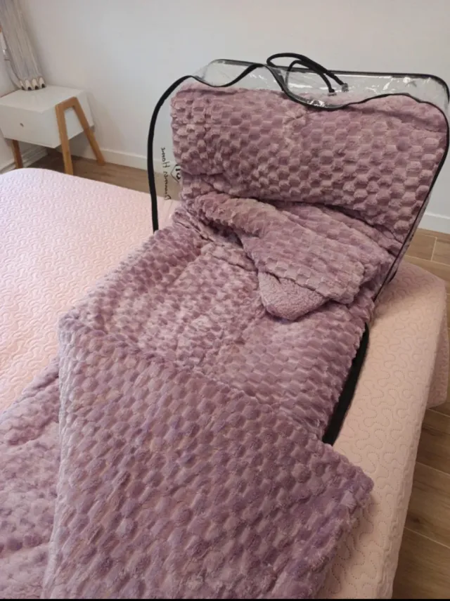 Copripiumini di pecora morbidi e caldi