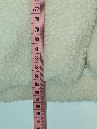 Abrigo borreguillo beige talla M