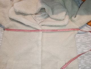Abrigo borreguillo beige talla M