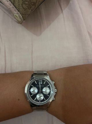 Reloj Viceroy Mujer Plateado con Brillantes