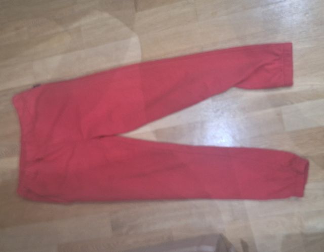 Pantalón Largo Niña Rojo Talla 9 Años