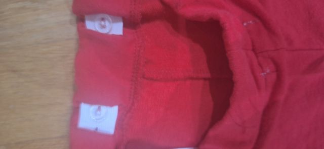 Pantalón Largo Niña Rojo Talla 9 Años