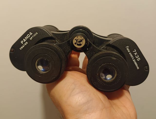 Prismáticos Panda 7x35 buen estado