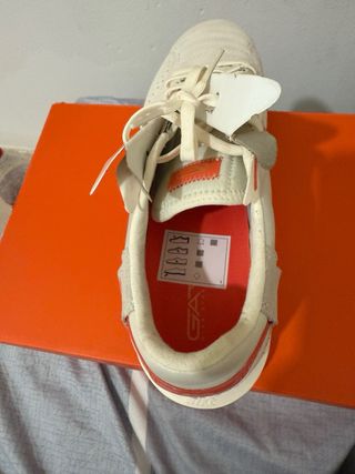 Nike Street Gato Futsal Blancas Naranja