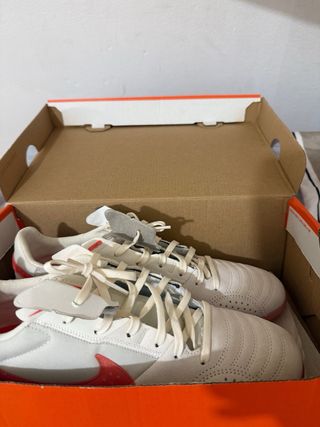 Nike Street Gato Futsal Blancas Naranja