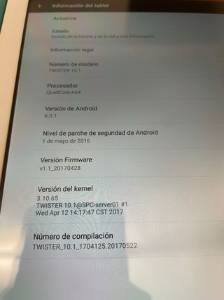 Tablet SPC Twister 10.1