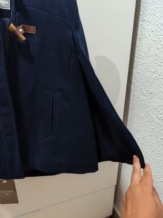 Capa Mayoral Azul Marino chaqueta Sin Estrenar
