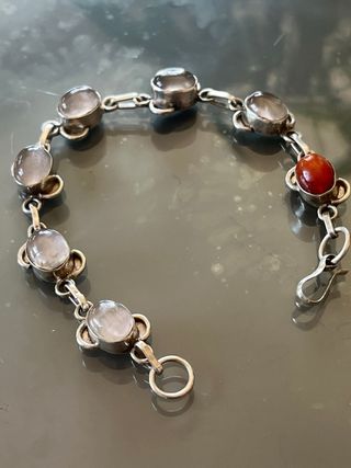 Bracciale in argento 925 con pietra di luna