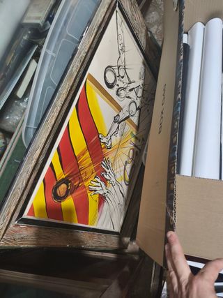 Póster Dali Gol Sant Andre con marco