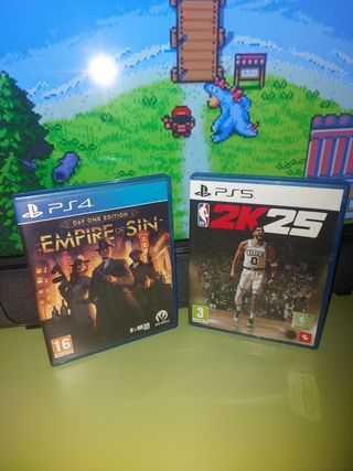 Juegos PS4 y PS5: Empire of Sin y NBA 2K25