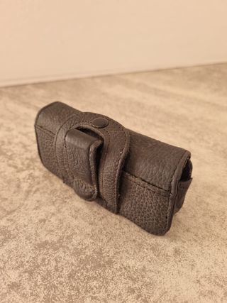 Cartera Porta Móvil Clásica Negra